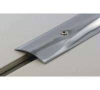 Seuil plat à visser inox 50x2700mm - DINAC - 2000110