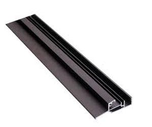 Seuil pour bois à joint sur dormant BILCOCQ - 25 x 71 mm - aluminium brut - PB48BAS