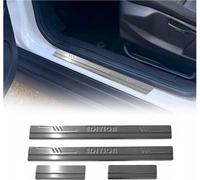 Seuils de porte Edition pour Ford Focus Acier inoxydable Argent 4pcs