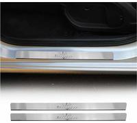 Seuils de porte Edition pour Ford Ka 1996-2025 Acier inoxydable Argent 2x