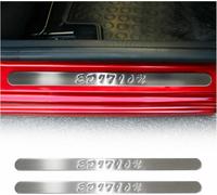 Seuils de porte Edition Protection peinture bas de porte chrome inox 2 pcs