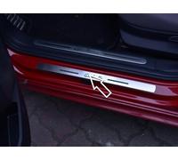 Seuils De Porte en Acier pour Alfa_Romeo GIULIETTA - 2 Pièces Inox Protegent Avec Style Le Bas De Porte Du Vehicule - Protecteur Garnitures Brossé Fait Sur Mesure Accessoires