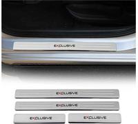 Seuils de porte Exclusive pour Citroen C1 C3 C8 DS4 C-Crosser Chrome 4x