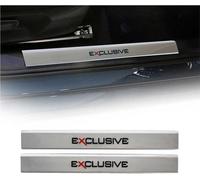 Seuils de porte Exclusive pour Skoda Scala 2019-2025 2x acier inoxydable