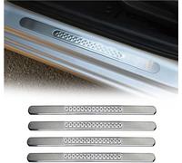 Seuils de porte pour Dacia Dokker 2012-2021 acier inoxydable argent 4pcs