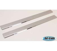 Seuils de Porte pour Fiat 500+Abarth Année à Partir De 2007> Inox Mat Brossé