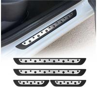 Seuils de porte pour Ford Ecosport acier inoxydable argent 4pcs