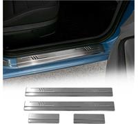 Seuils de porte pour Ford Focus II Acier inoxydable Argent 4pcs
