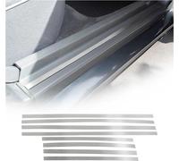 Seuils de porte pour Mercedes Classe C Chromé Brossé 8x