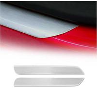 Seuils de porte pour Opel Crossland X 2017-2025 Acier inoxydable Argent 2x
