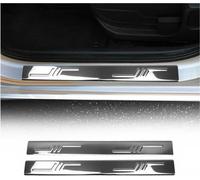 Seuils de porte pour Peugeot Bipper 2008-2024 en acier inoxydable, argent, 2 pièces