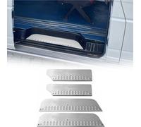 Seuils de porte pour VW Caravelle T4 1990-2003 acier inoxydable argent 3x