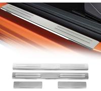 Seuils de porte protection de porte protection pour VW Polo 2017-2025 en acier inoxydable 4pcs