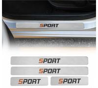 Seuils de porte Sport pour Ford Kuga 2019-2025 Acier inoxydable Argent 4x