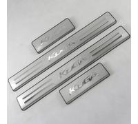 Seuils de Portière Fo-RD Kuga 2013-2024 2025 2026 en Acier Inoxydable | Protection Haut de Gamme Anti-Rayures | Design avec Logo Gravé au Laser | Set 4 Pièces | Installation Facile