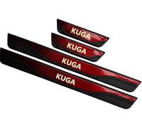 Seuils de Portière Fo-RD Kuga 2013-2026 en Acier Inoxydable | Protection Haut de Gamme Anti-Rayures | Design avec Logo Gravé au Laser | Set 4 Pièces | Installation Facile,C