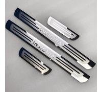 Seuils de Portière OP-el Vauxhall Insignia 2013-2025 en Acier Inoxydable | Protection Haut de Gamme Anti-Rayures | Design avec Logo Gravé au Laser | Set 4 Pièces | Installation Facile