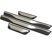 Seuils de Portière Opel Vauxhall Zafira Tourer 2011-2019 en Acier Inoxydable | Protection Haut de Gamme Anti-Rayures | Design avec Logo Gravé au Laser | Set 4 Pièces | Installation Facile