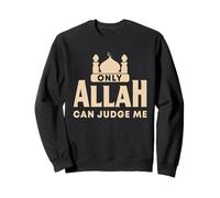 Seul Allah Peut me Juger Religion Islamique de l'Aïd Moubarak Sweatshirt