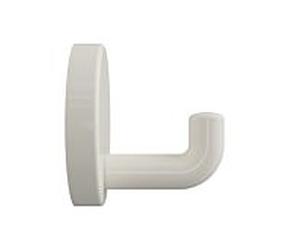 seul crochet HEWI Serie 477 4779001099 45 mm, blanc pur