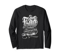 Seul Dieu peut me juger Chicano Tattoo Art Prière Low Rider Manche Longue