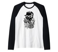 Seul Dieu Peut me Juger Chicano Tattoo Art Prière Low Rider Manche Raglan