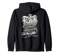 Seul Dieu peut me juger Chicano Tattoo Art Prière Low Rider Sweat à Capuche