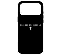 Seul Dieu Peut me Juger - Christian Croix Jésus-Christ Coque pour iPhone 17 Pro Max