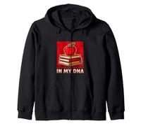 Seul l'enseignement est inscrit dans Mon ADN | Funny Educator Schoolteacher School Sweat à Capuche