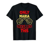 Seule Maria Ressemble à ce drôle de prénom T-Shirt Graphique avec Valeur