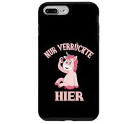 Seulement Fou Ici Les Licornes de Licorne drôles folles Coque pour iPhone 7 Plus/8 Plus