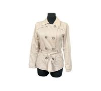 Seulement Manteau Femme Court Élégant et Stylé Confortable Blanc Taille S S