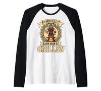 Seulement si Elle saigne Peut être Griller de la Viande Viking Manche Raglan