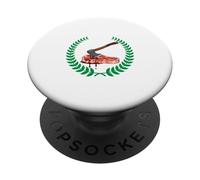 Seulement si Elle saigne Peut être Griller de la Viande Viking PopSockets PopGrip Adhésif