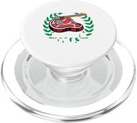 Seulement si Elle saigne Peut être Griller de la Viande Viking PopSockets PopGrip pour MagSafe