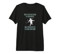 Seules Les possibilités d'apprendre et de Grandir T-Shirt Haut de Gamme