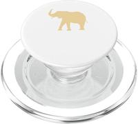 Seuls Les éléphants devraient Porter de l'ivoire - Amoureux des Animaux, Pas de braconnage PopSockets PopGrip pour MagSafe