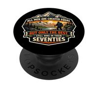 Seuls Les Meilleurs Hommes Font de la randonnée dans Les années 70 Old Man Hiker 70 PopSockets PopGrip Adhésif