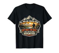 Seuls Les Meilleurs Hommes Font de la randonnée dans Les années 70 Old Man Hiker 70 T-Shirt