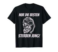 Seuls Les Meilleurs meurent Jeunes - Déclaration Viking Rocker T-Shirt