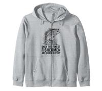 Seuls Les Meilleurs pêcheurs sont nés en 2005 Sweat à Capuche