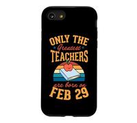 Seuls Les Meilleurs professeurs sont nés Le 29 février (année Bissextile) Coque pour iPhone SE (2020) / 7/8