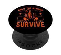 Seuls Les Plus forts survivent à Scorpion PopSockets PopGrip Adhésif
