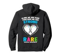 Seuls, Nous Sommes rares, Ensemble, Nous Sommes rares Journée des Maladies rares 2026 Sweat à Capuche