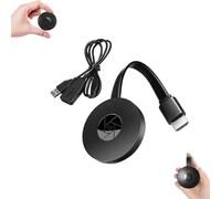 Seurico Magic TV Box Appareil de diffusion sans fil pour TV Noir Wi-Fi HDMI USB Compatible avec la télévision Netflix Hulu Video