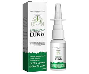 Seurico Spray nasal à base de plantes biologiques pour nettoyer les poumons