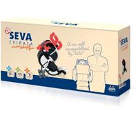 SEVA Animaux messagers, bonne nouvelle, kit de construction avec 171 pièces | Jouet de construction en blocs de construction, compatible avec tous les kits SEVA, à partir de 6 ans, modèles d'animaux