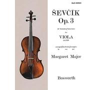 Sevcik Op. 3: 40 Variations / Variationen for Viola (Alto).