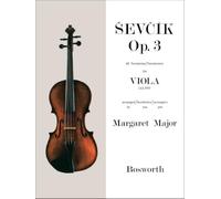 Bosworth – Sevcik Op.3 : 40 Variations pour alto