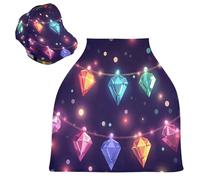 Sevdomey Banderole de siège de voiture d'allaitement pour bébés, nouveau-nés, multi-usages, doux, respirant, housse de siège de voiture, écharpe d'allaitement